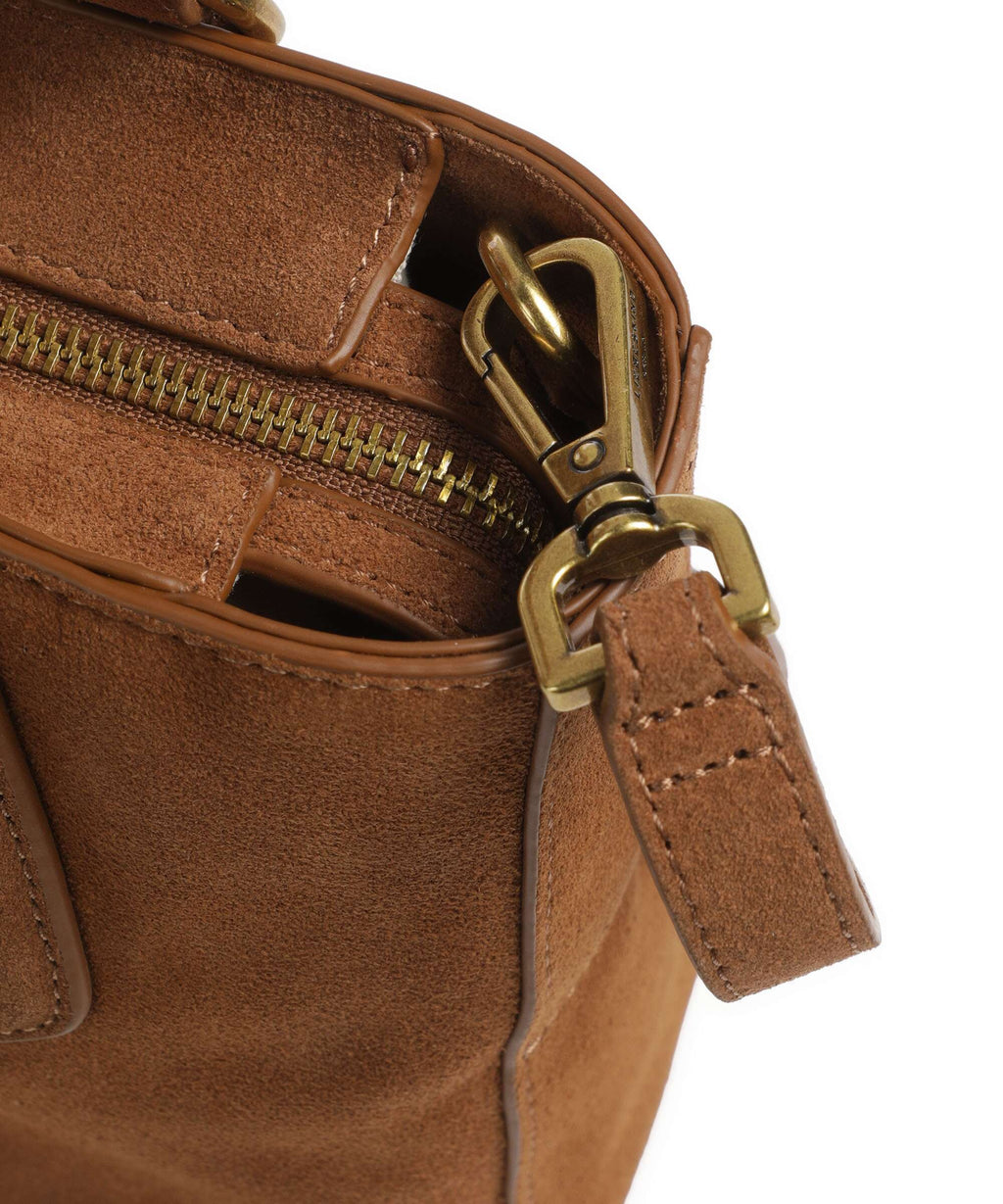 Liebeskind Cora Hydro Suede S Handbag brown