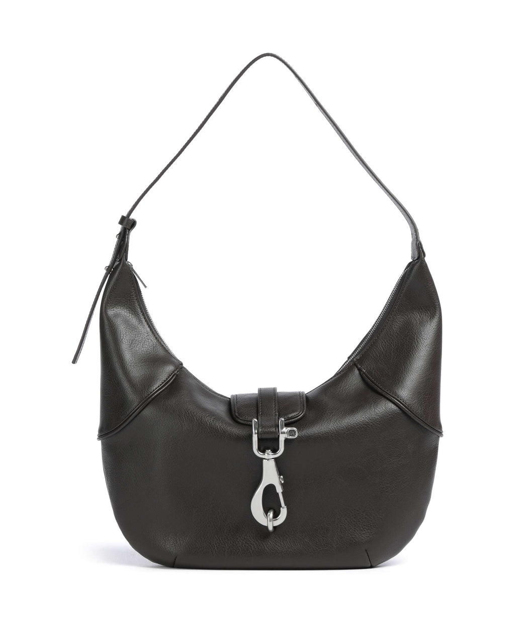 Liebeskind Ryker Cow Naturale M Hobo bag deep soil