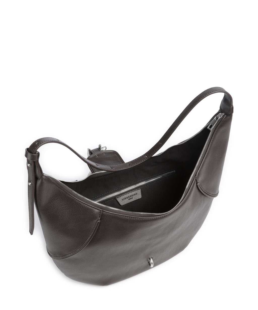 Liebeskind Ryker Cow Naturale M Hobo bag deep soil