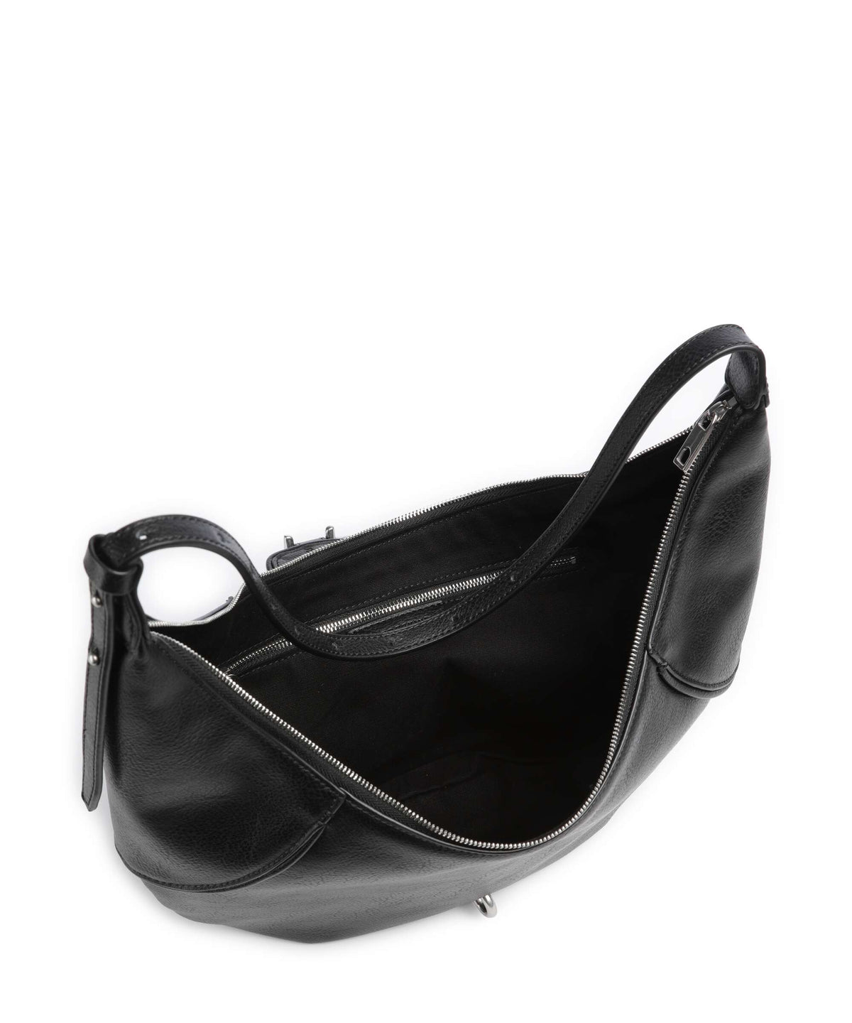 Liebeskind Ryker Cow Naturale M Hobo bag black