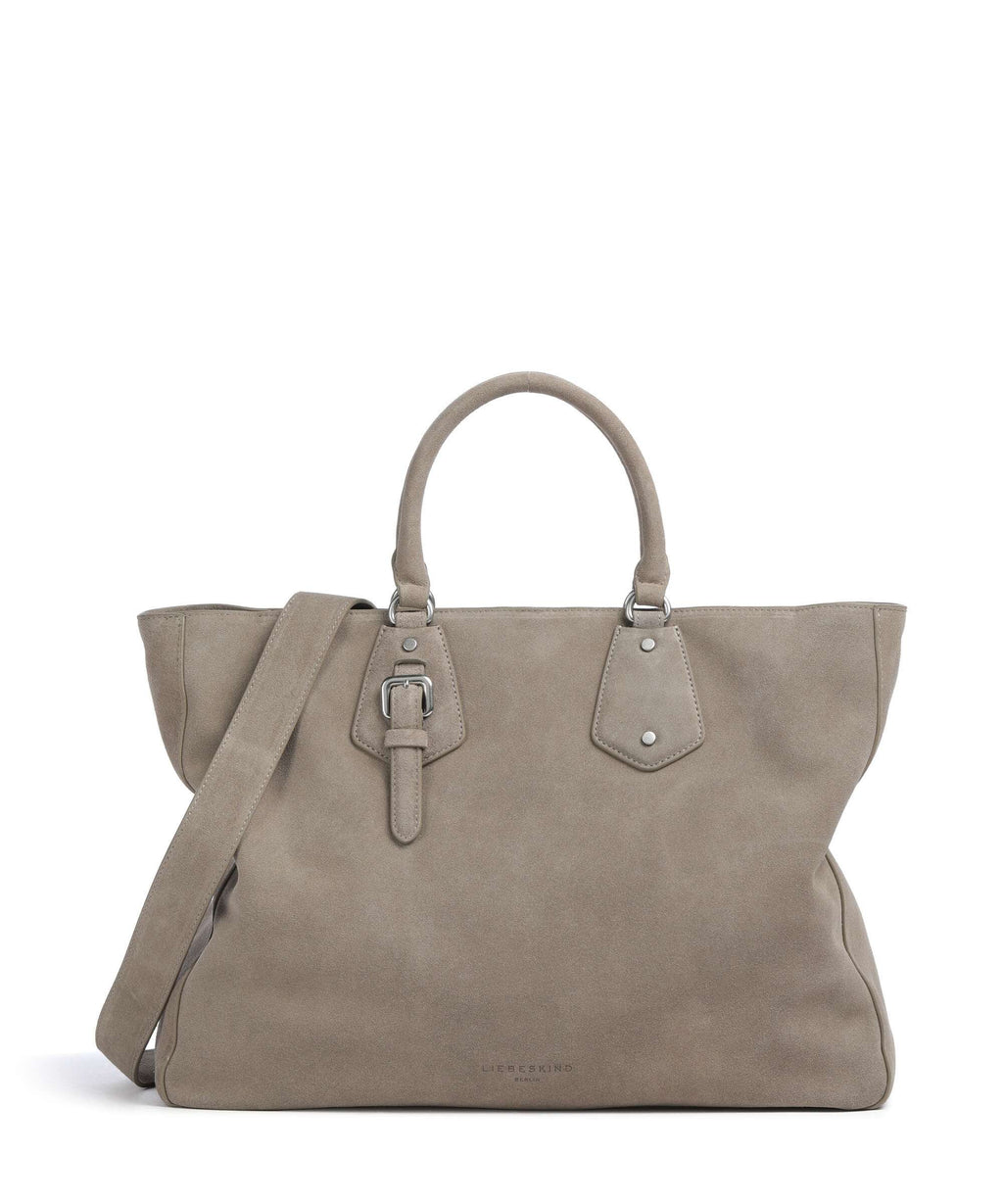 Liebeskind Cora Hydro Suede L Handbag neutral grey