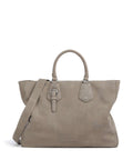 Liebeskind Cora Hydro Suede L Handbag neutral grey