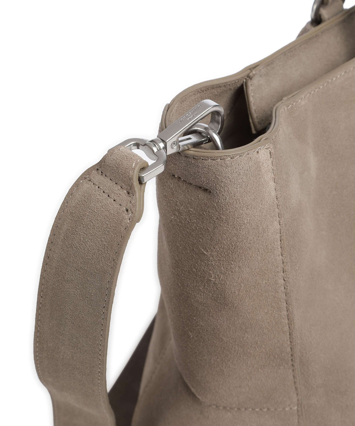 Liebeskind Cora Hydro Suede L Handbag neutral grey