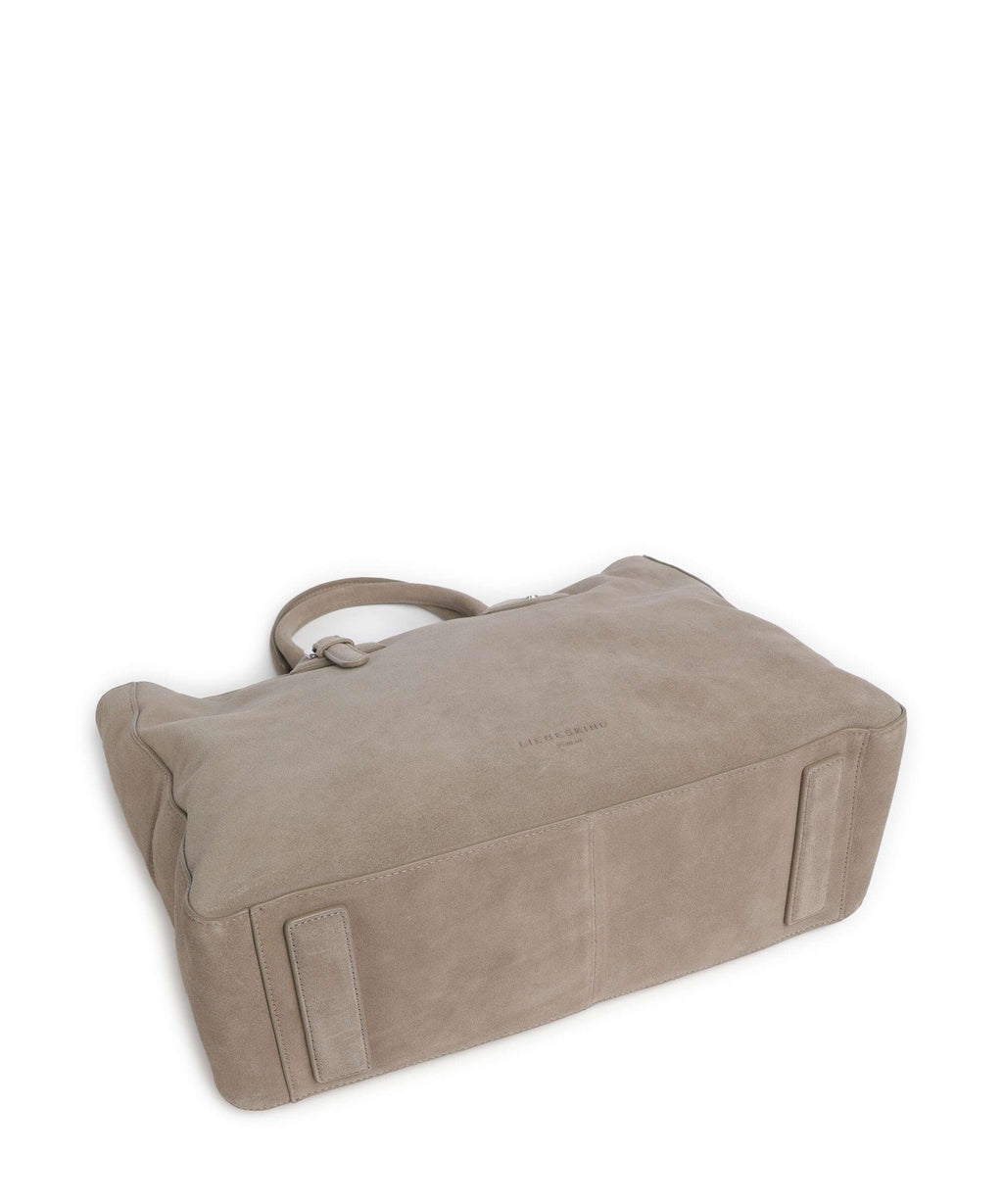 Liebeskind Cora Hydro Suede L Handbag neutral grey