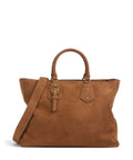 Liebeskind Cora Hydro Suede L Handbag brown