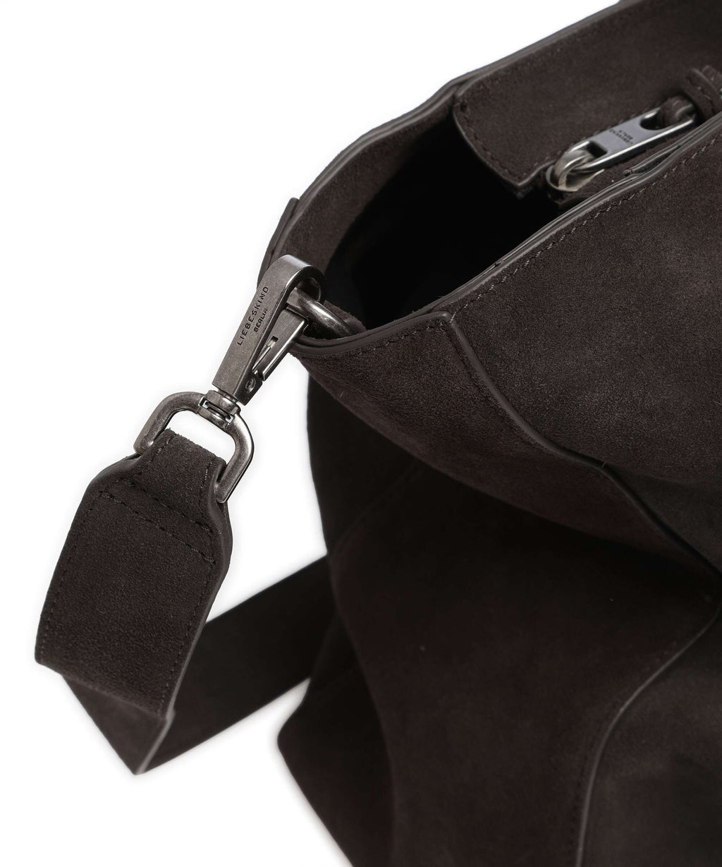 Liebeskind Cora Hydro Suede L Handbag deep soil