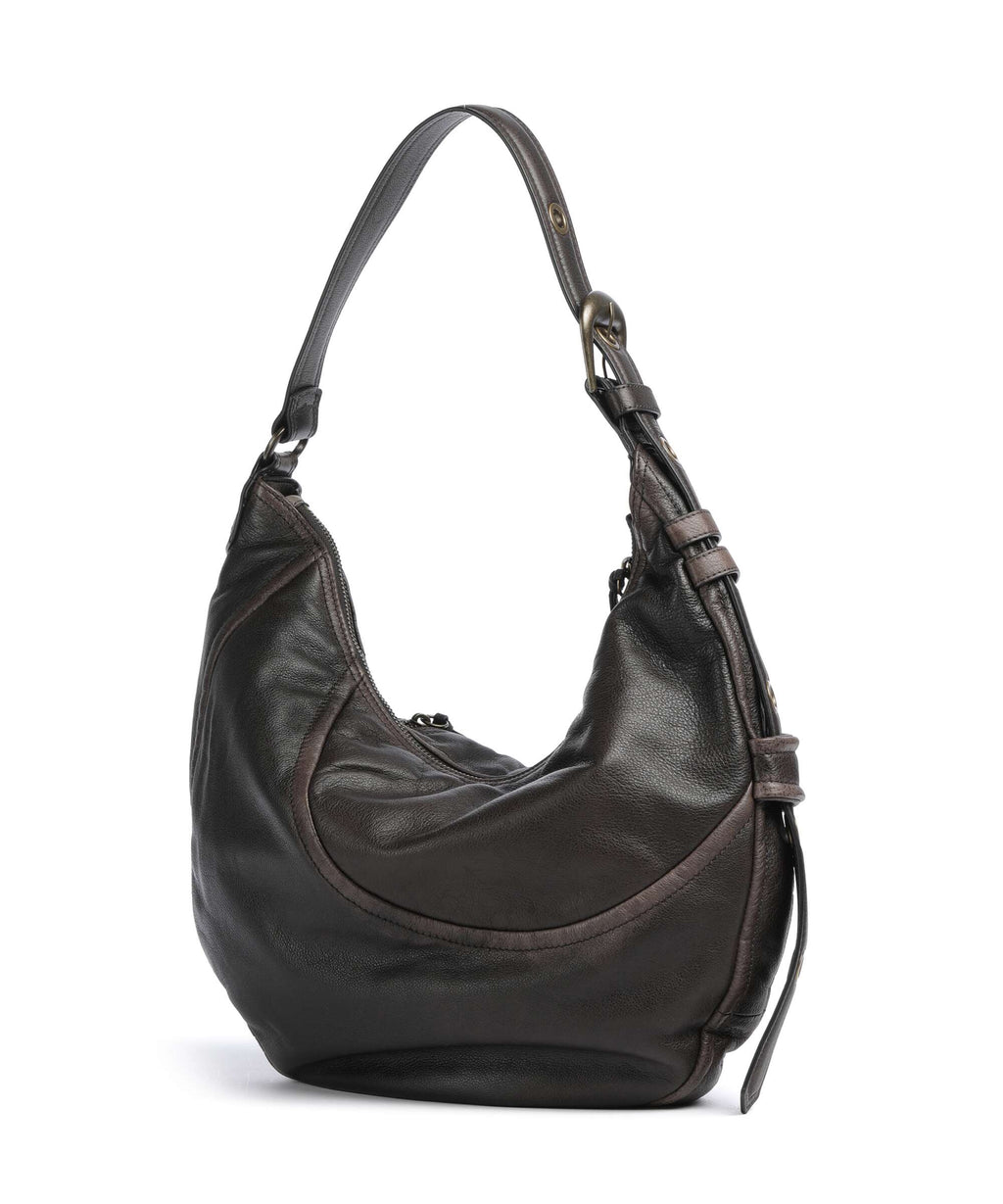 Liebeskind Luna II 3D M Hobo bag deep soil