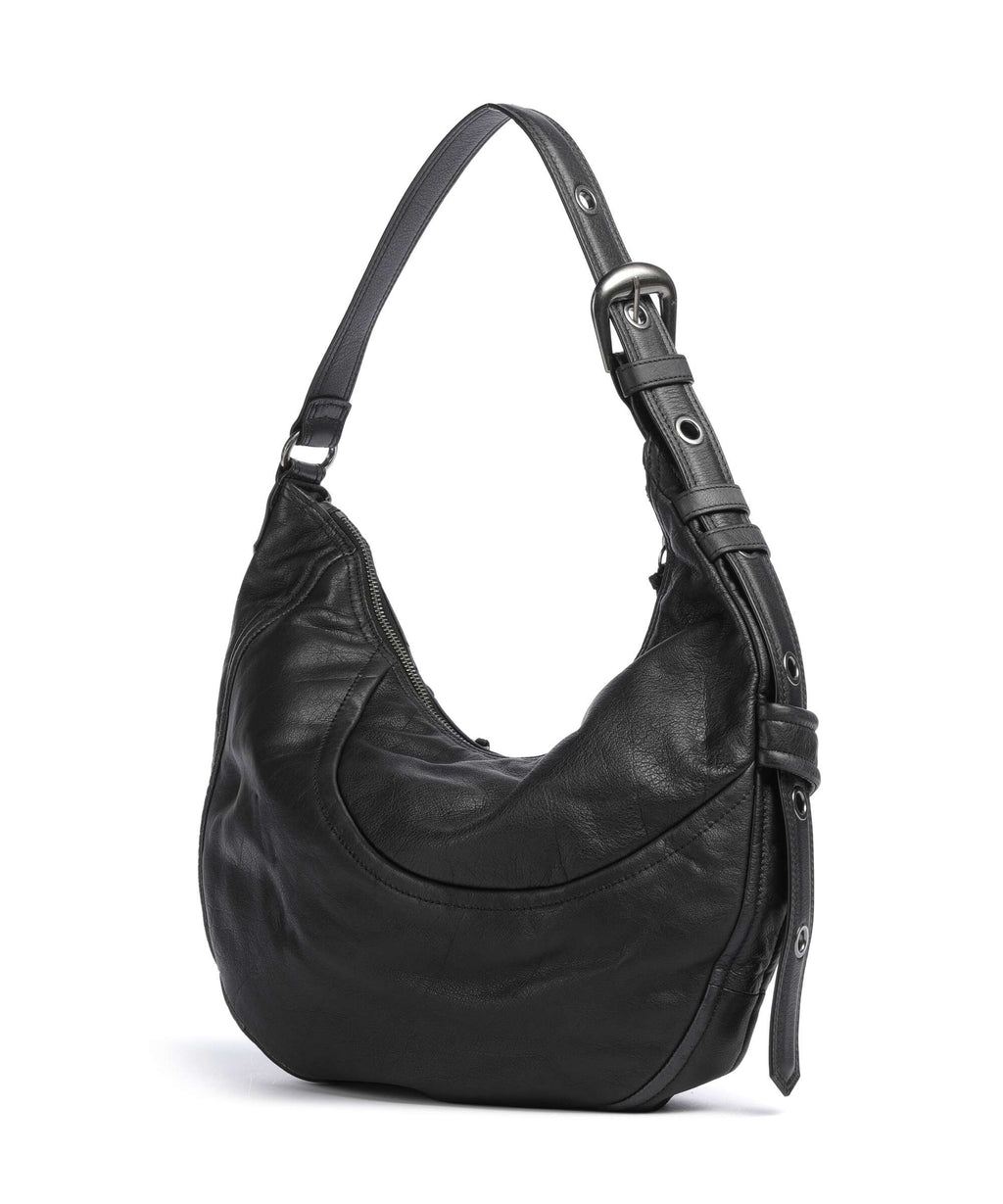 Liebeskind Luna II 3D M Hobo bag black