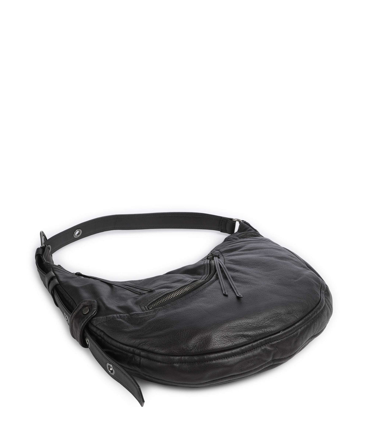 Liebeskind Luna II 3D M Hobo bag black