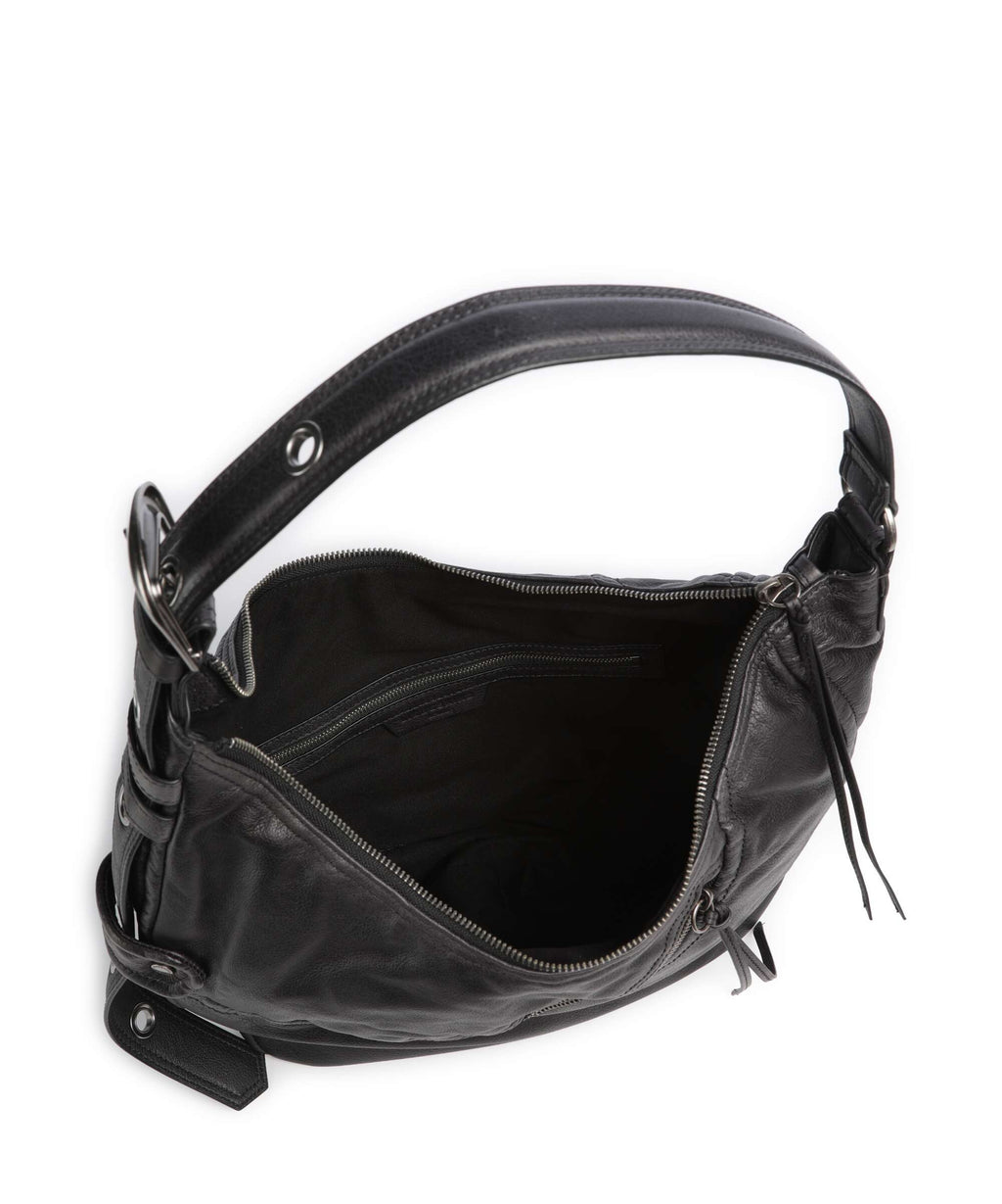 Liebeskind Luna II 3D M Hobo bag black