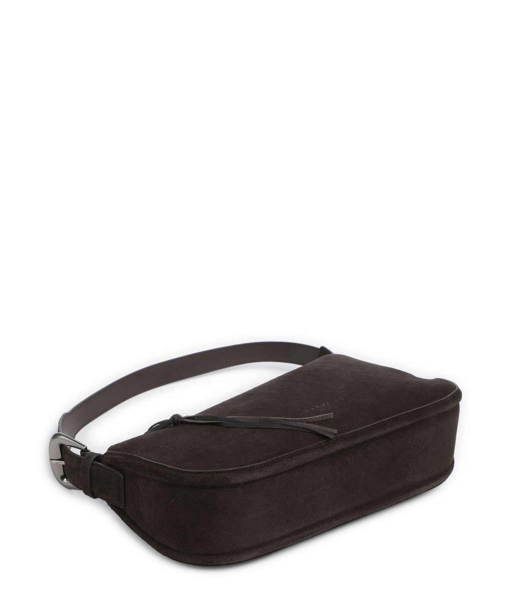 Liebeskind Ines Suede M Shoulder bag deep soil