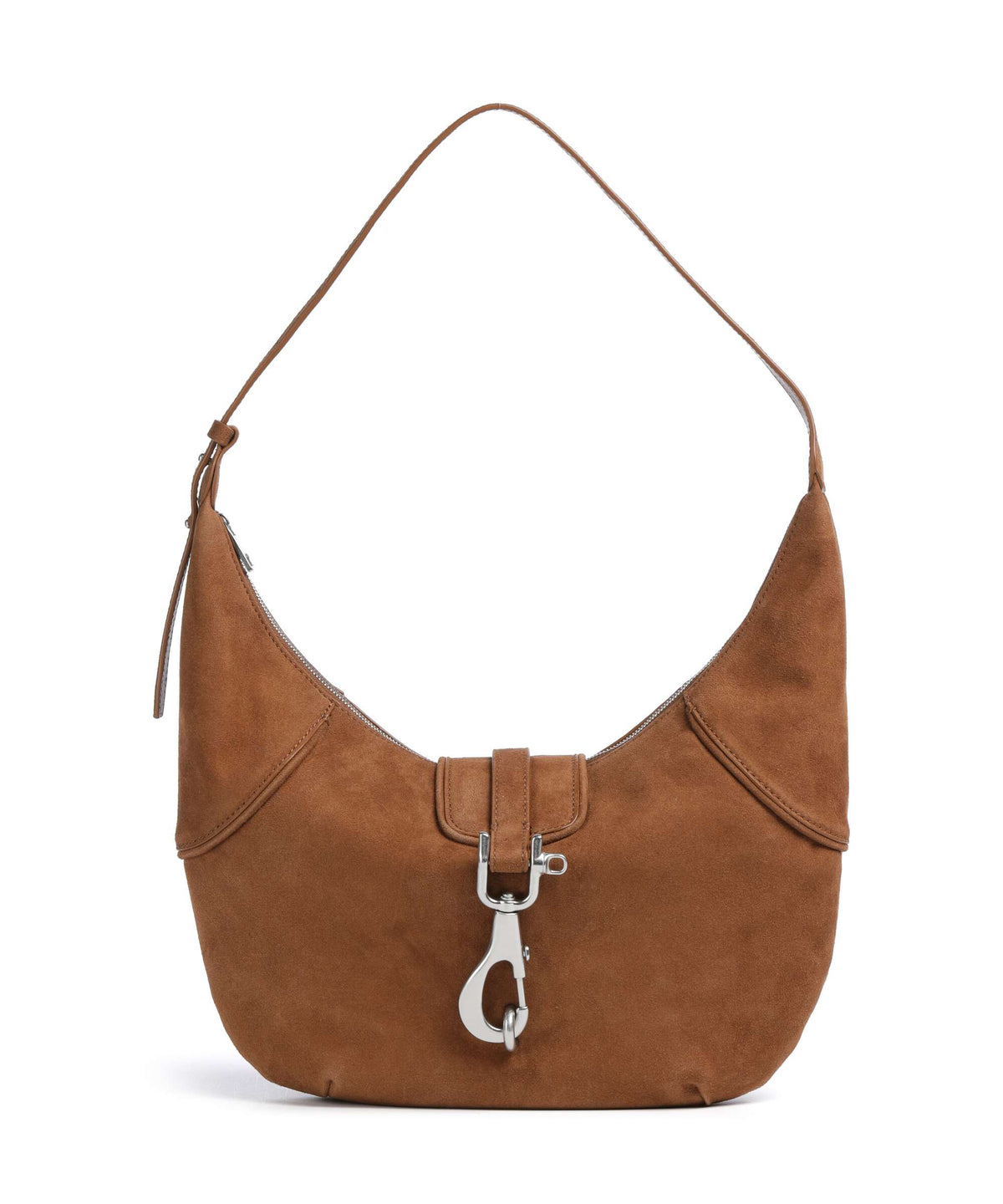 Liebeskind Ryker Suede M Hobo bag brown