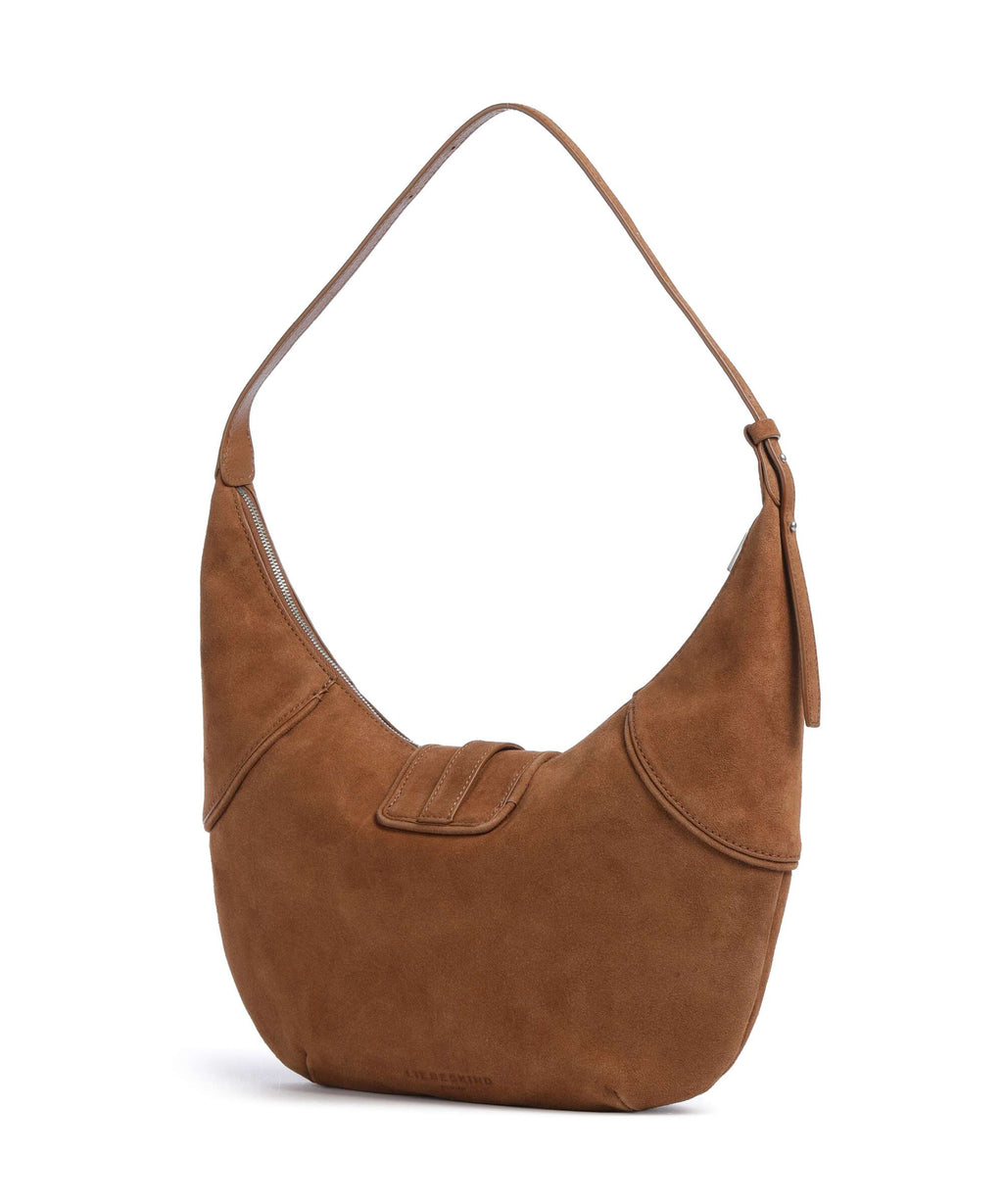 Liebeskind Ryker Suede M Hobo bag brown