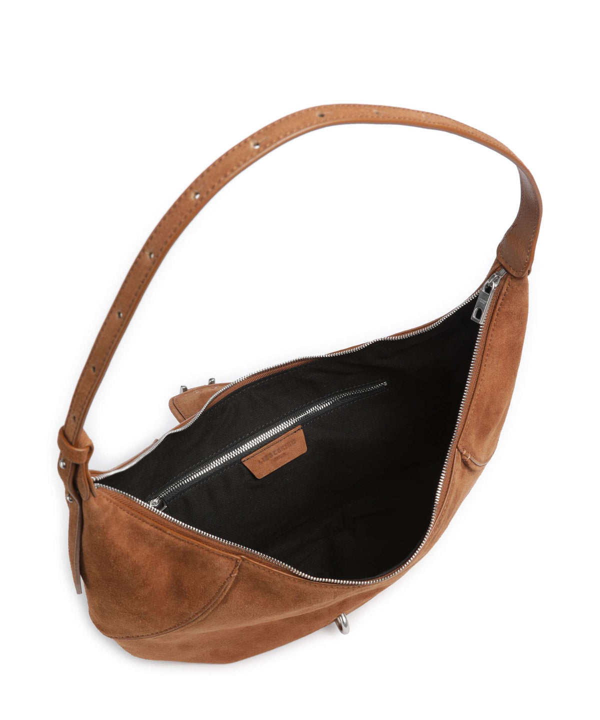 Liebeskind Ryker Suede M Hobo bag brown