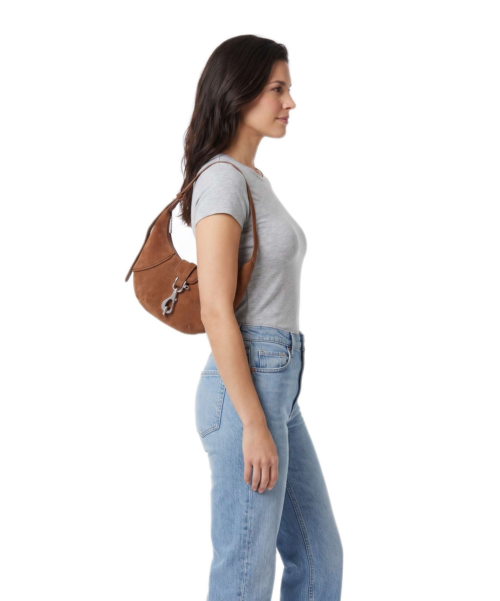 Liebeskind Ryker Suede S Shoulder bag brown