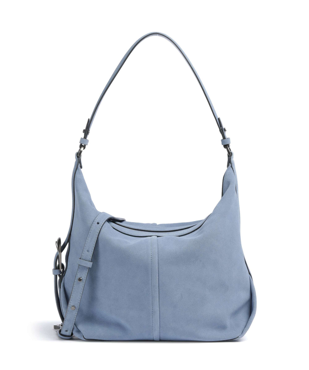 Liebeskind Paris II Hydro Suede M Hobo bag flower blue