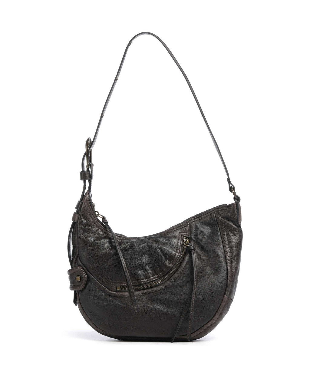 Liebeskind Luna II 3D S Hobo bag deep soil