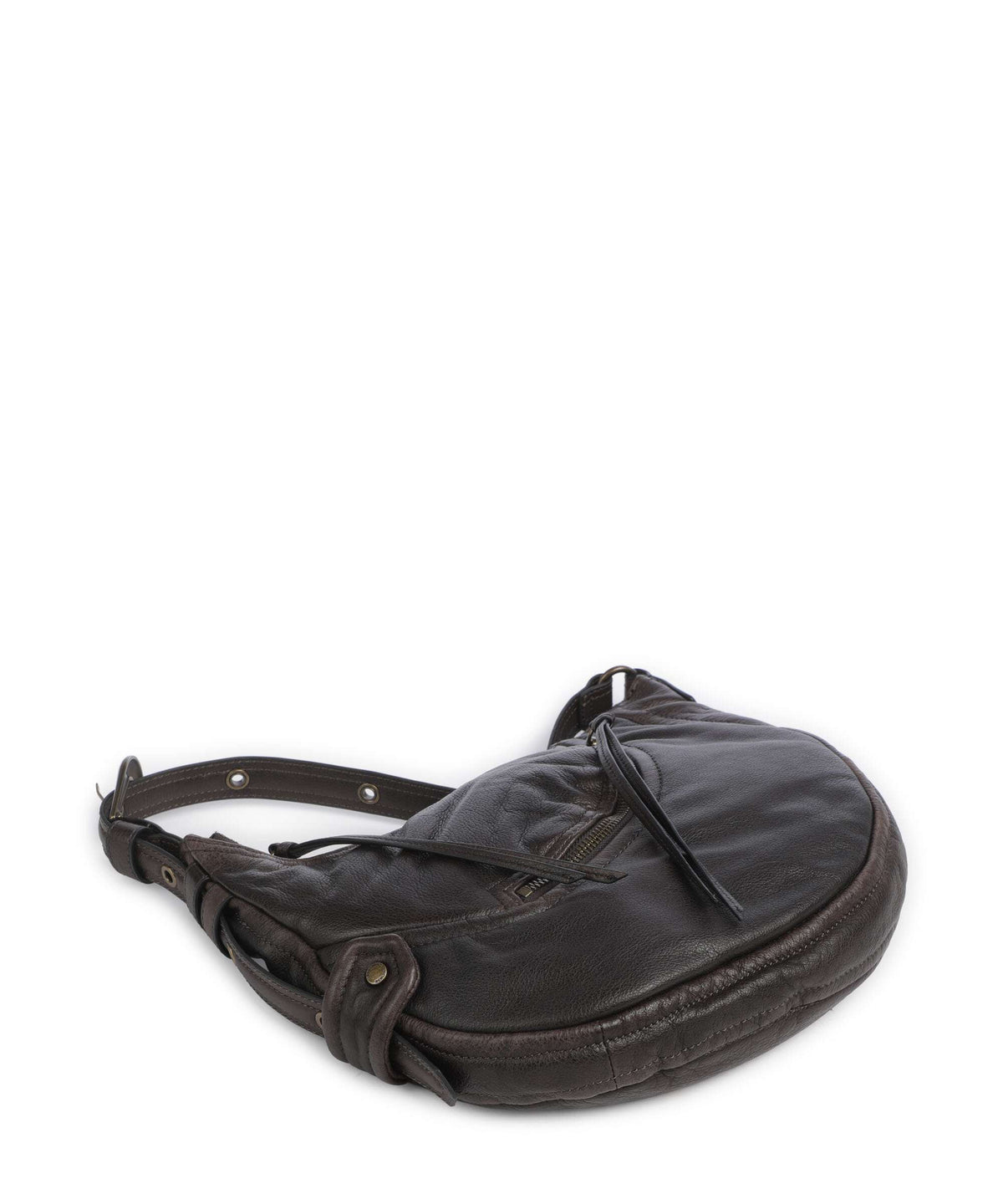 Liebeskind Luna II 3D S Hobo bag deep soil