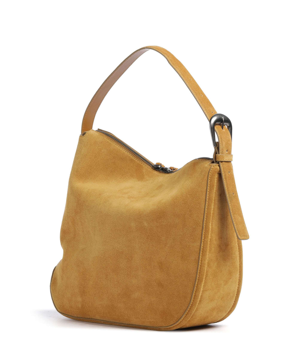 Liebeskind Ines Suede L Hobo bag honey suede