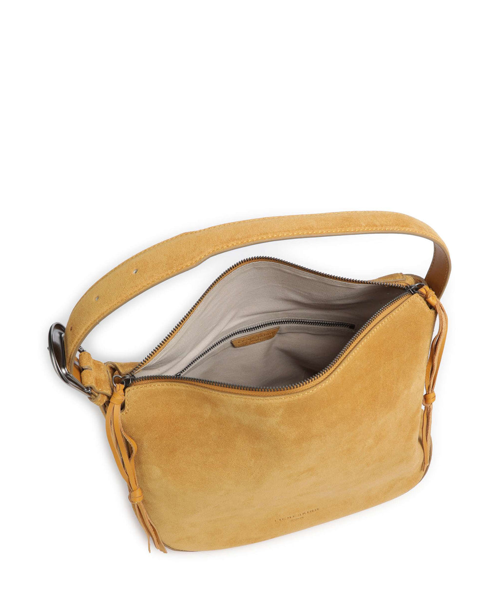 Liebeskind Ines Suede L Hobo bag honey suede