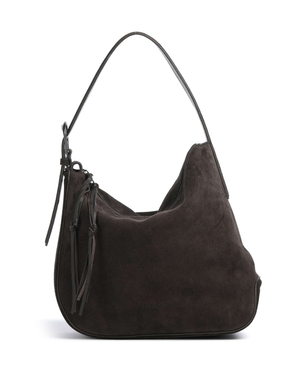 Liebeskind Ines Suede L Hobo bag deep soil