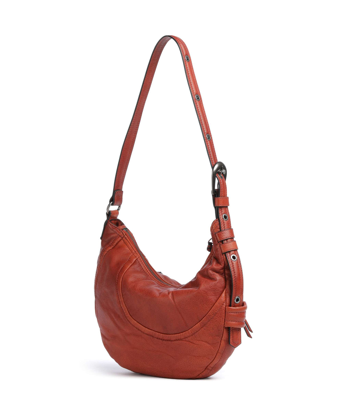 Liebeskind Luna II 3D S Hobo bag red rock