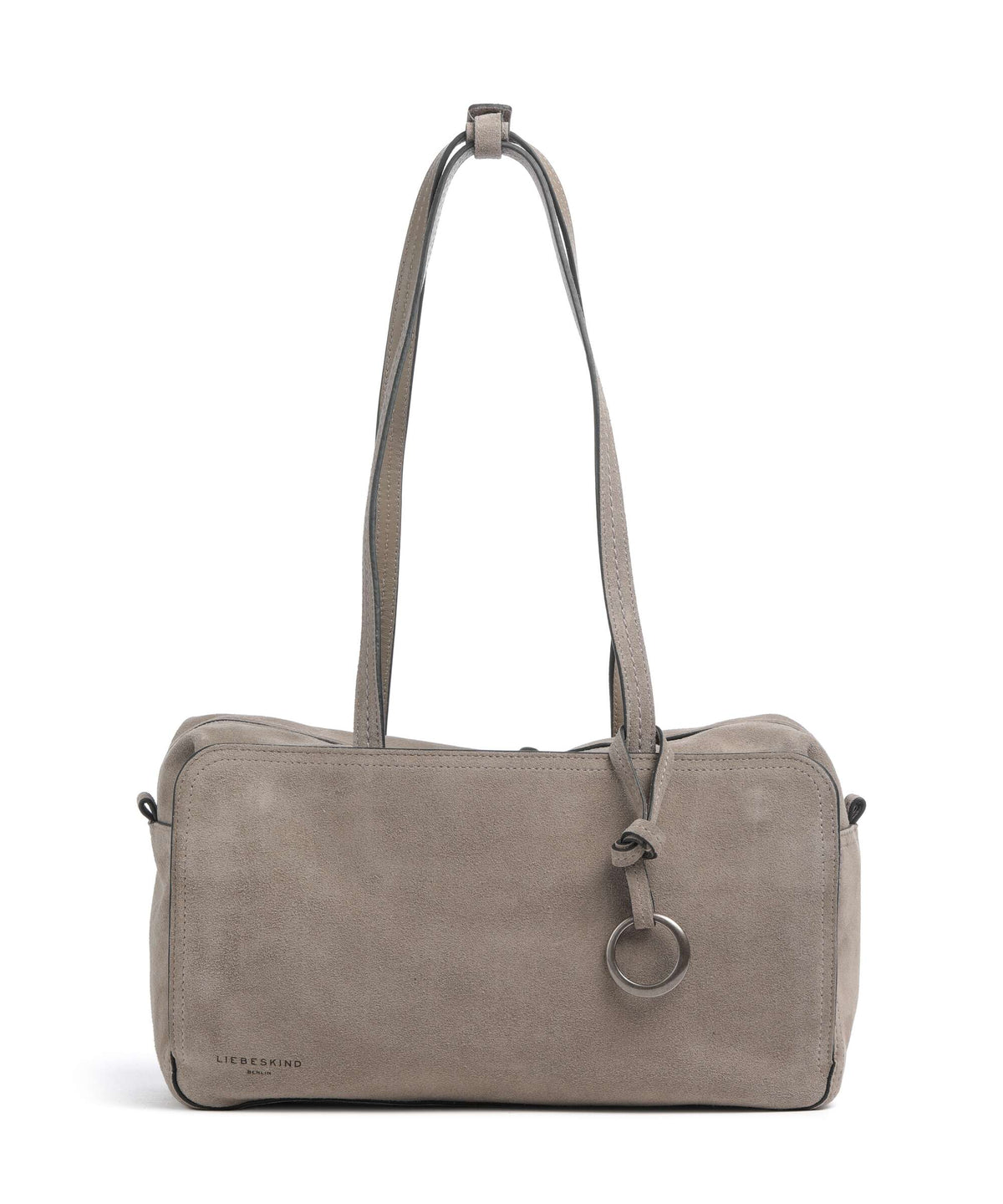 Liebeskind Clarice II Hydro Suede M Shoulder bag neutral grey