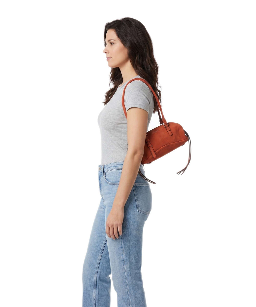 Liebeskind Capri Suede S Shoulder bag red rock