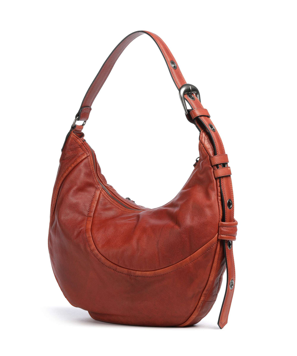 Liebeskind Luna II 3D M Hobo bag red rock