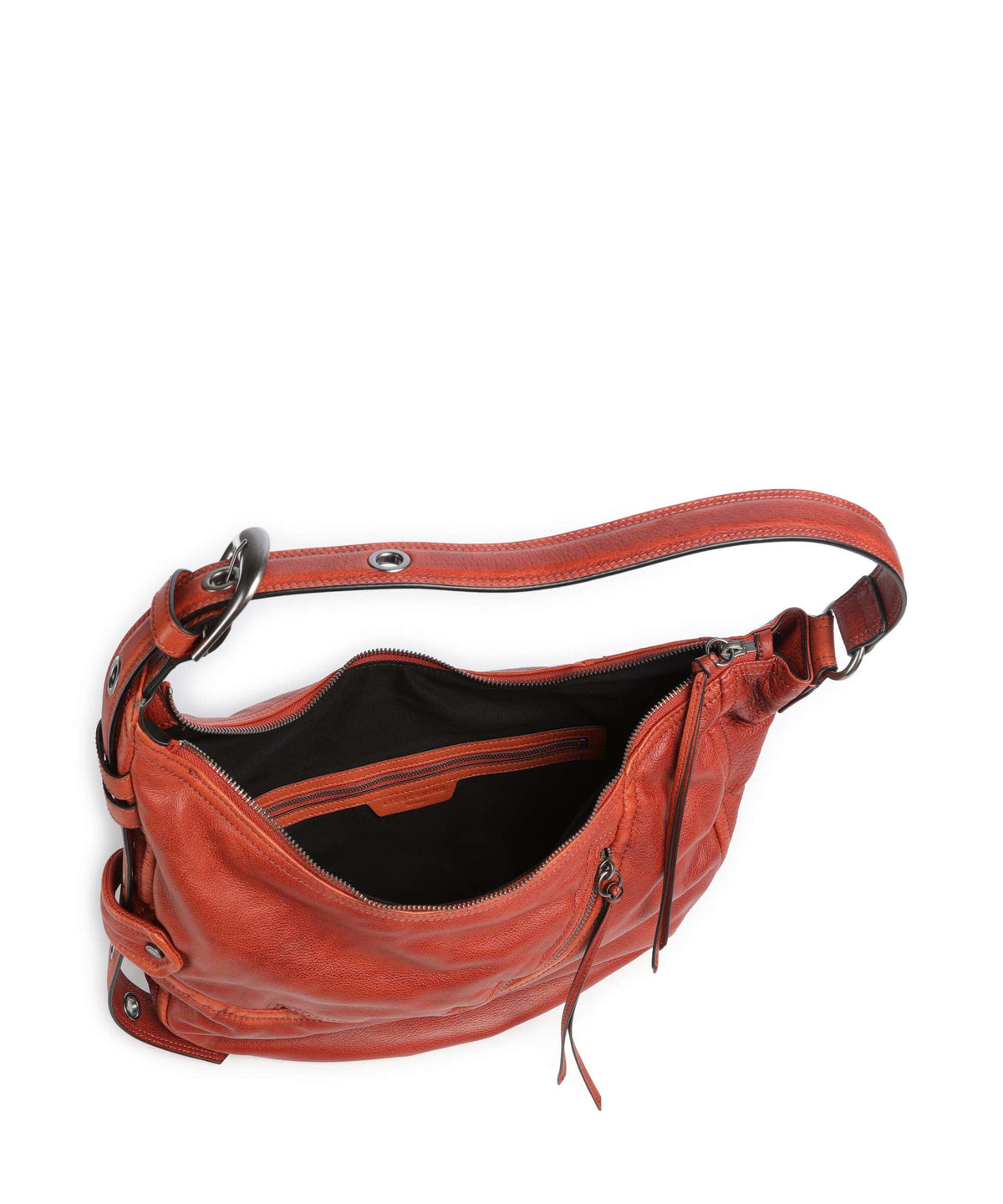 Liebeskind Luna II 3D M Hobo bag red rock