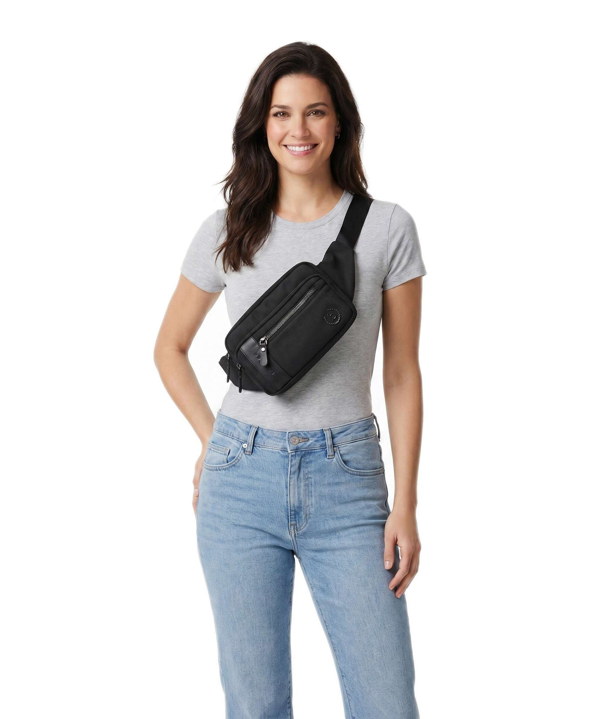 Bugatti Nero Belt bag schwarz