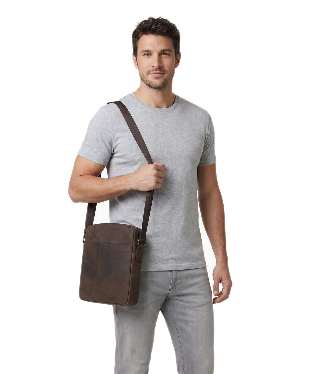 Bugatti Luca Crossbody bag brown