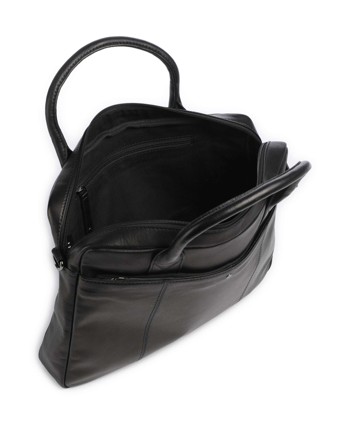 Bugatti Black Magic Briefcase schwarz