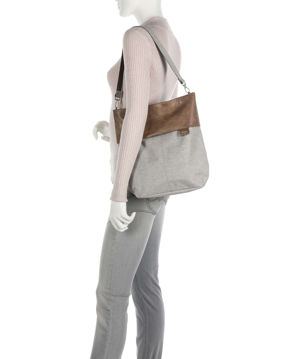 Zwei Olli OT12 Hobo bag creme