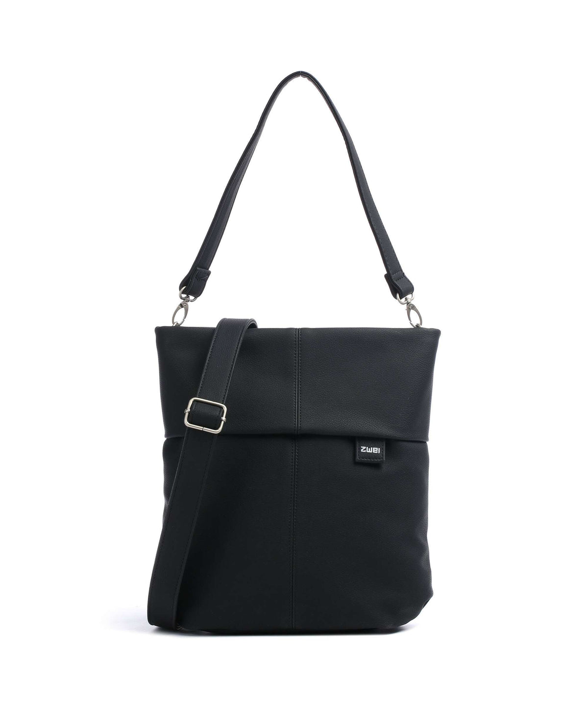 Zwei Mademoiselle.M M12 Hobo bag nubuk black