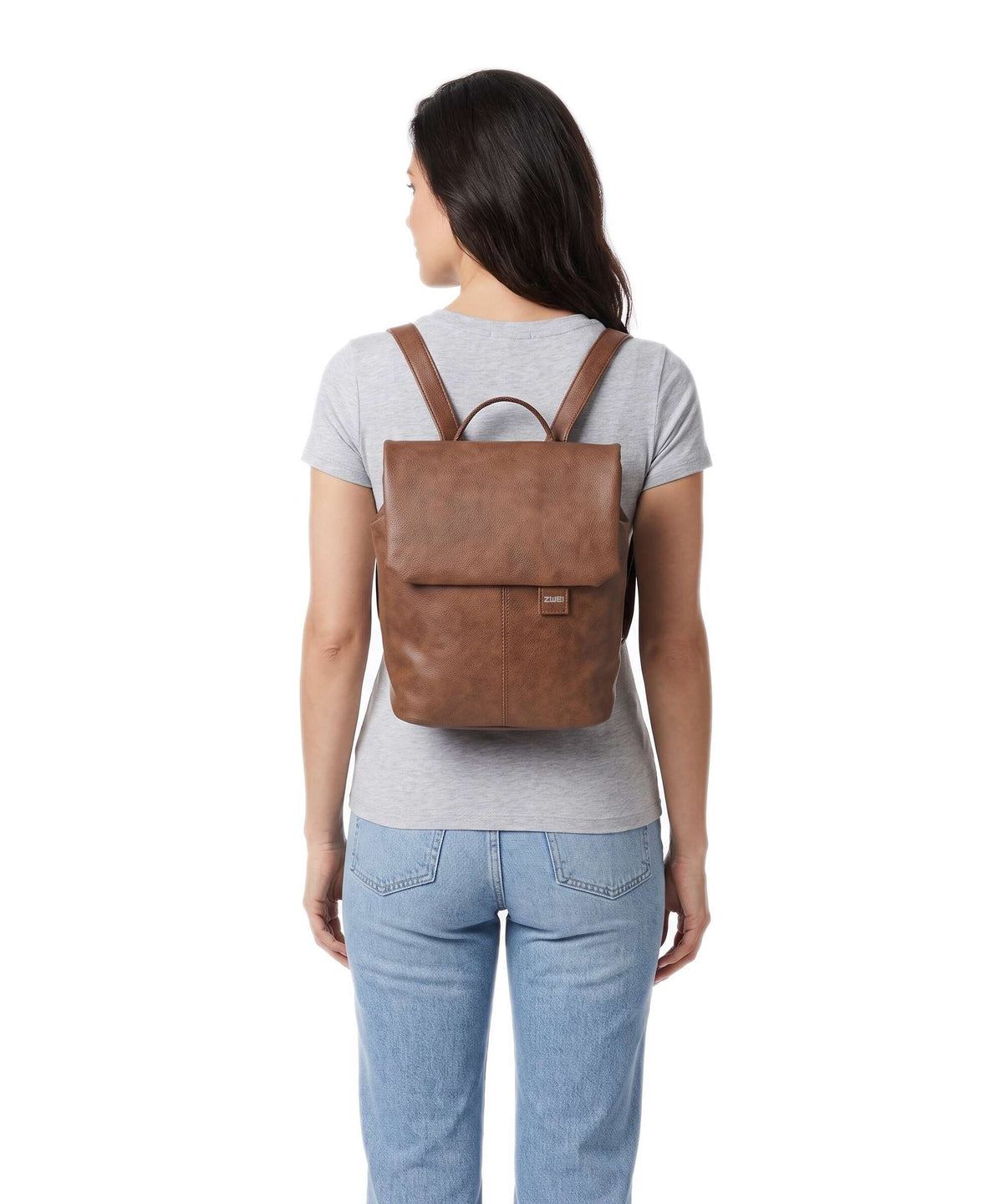 Zwei Mademoiselle.M MR8 Backpack cognac