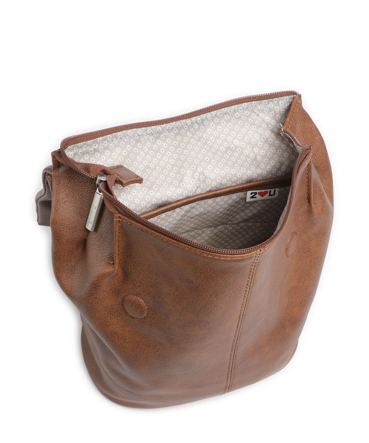 Zwei Mademoiselle.M MR8 Backpack cognac