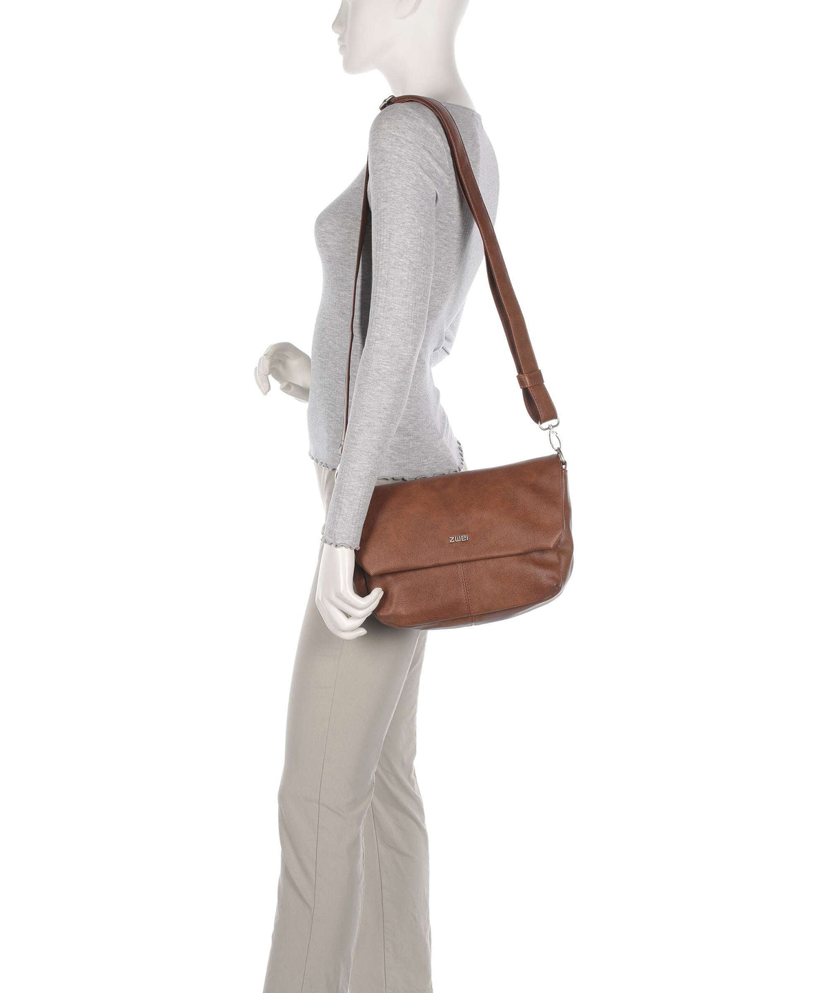 Zwei Mademoiselle.M M60 Shoulder bag cognac