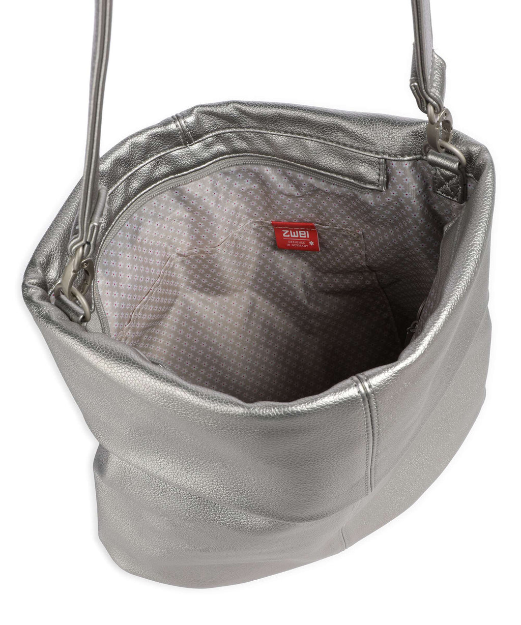 Zwei Mademoiselle.M M12 Hobo bag silver