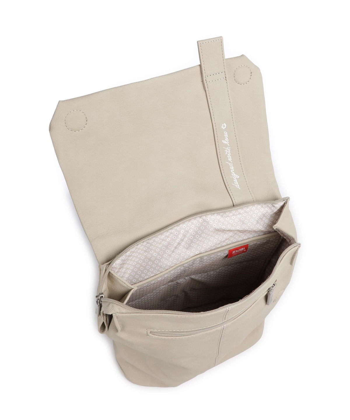 Zwei Mademoiselle.M MR13 Backpack nubuk linen
