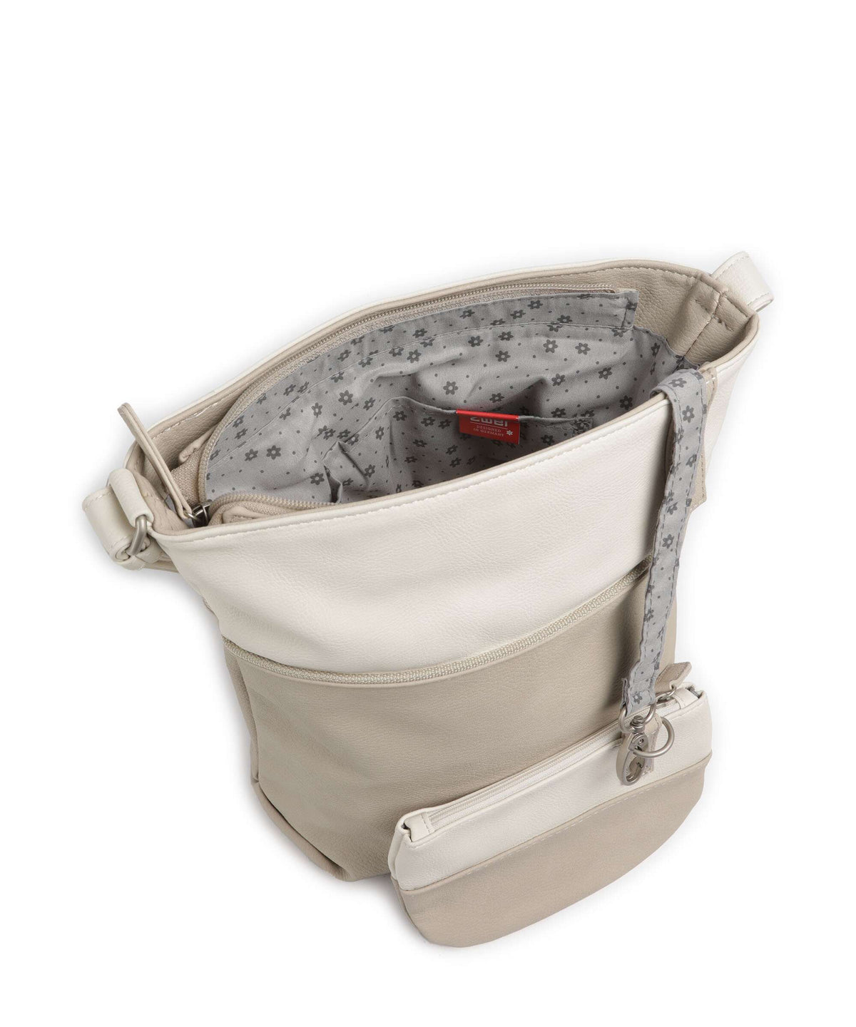 Zwei Jana J10 Shoulder bag nubuk linen