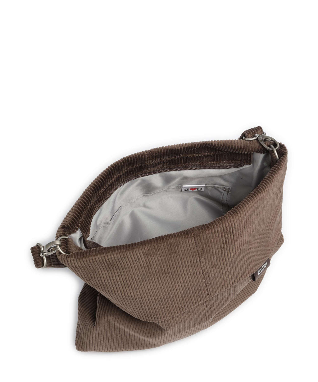 Zwei Mademoiselle.M M12 Hobo bag cord/wood
