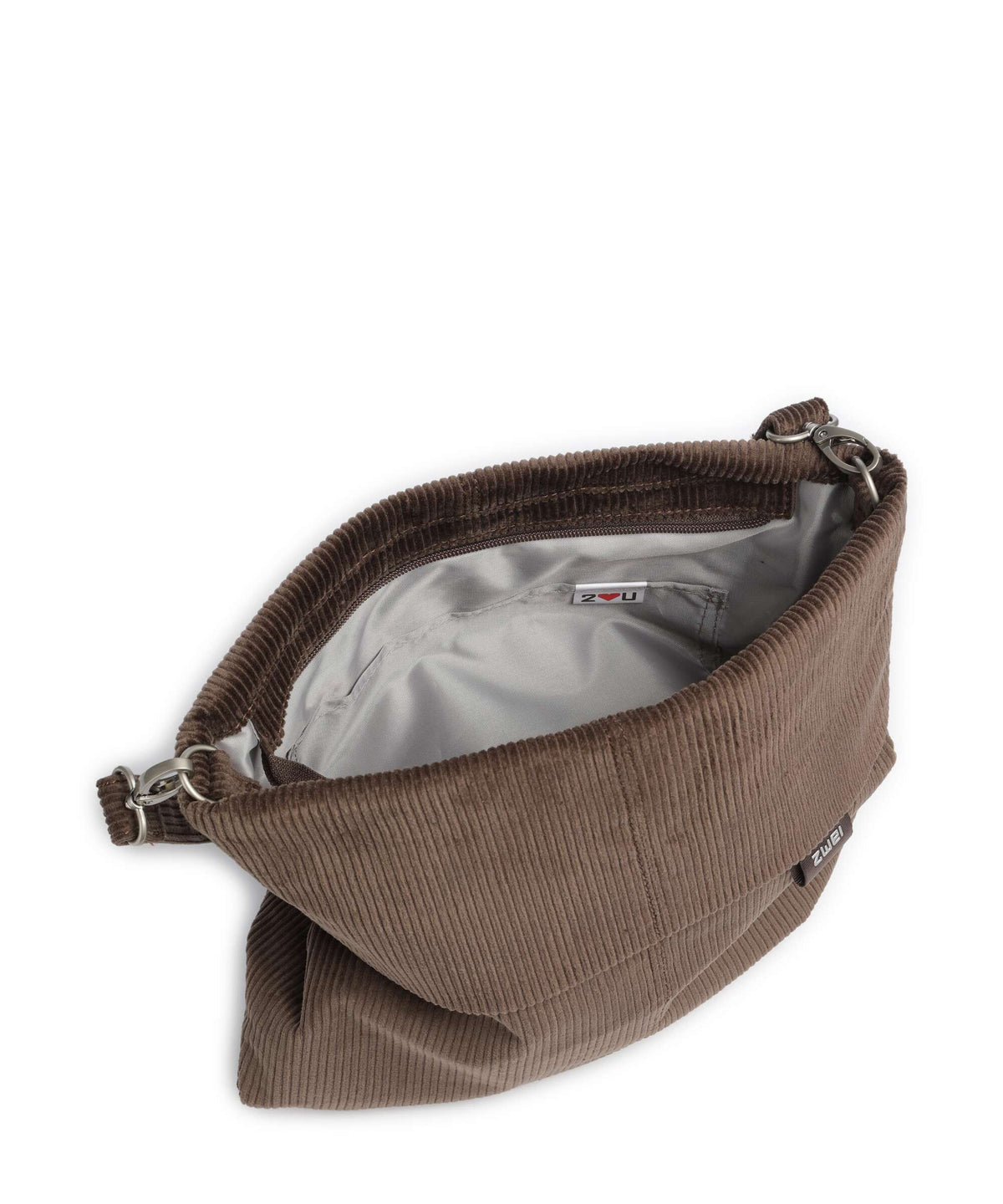 Zwei Mademoiselle.M M12 Hobo bag cord/wood