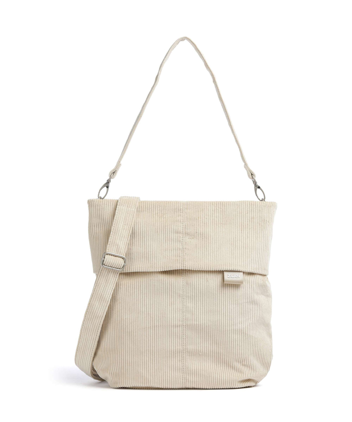 Zwei Mademoiselle.M M12 Hobo bag cord/creme
