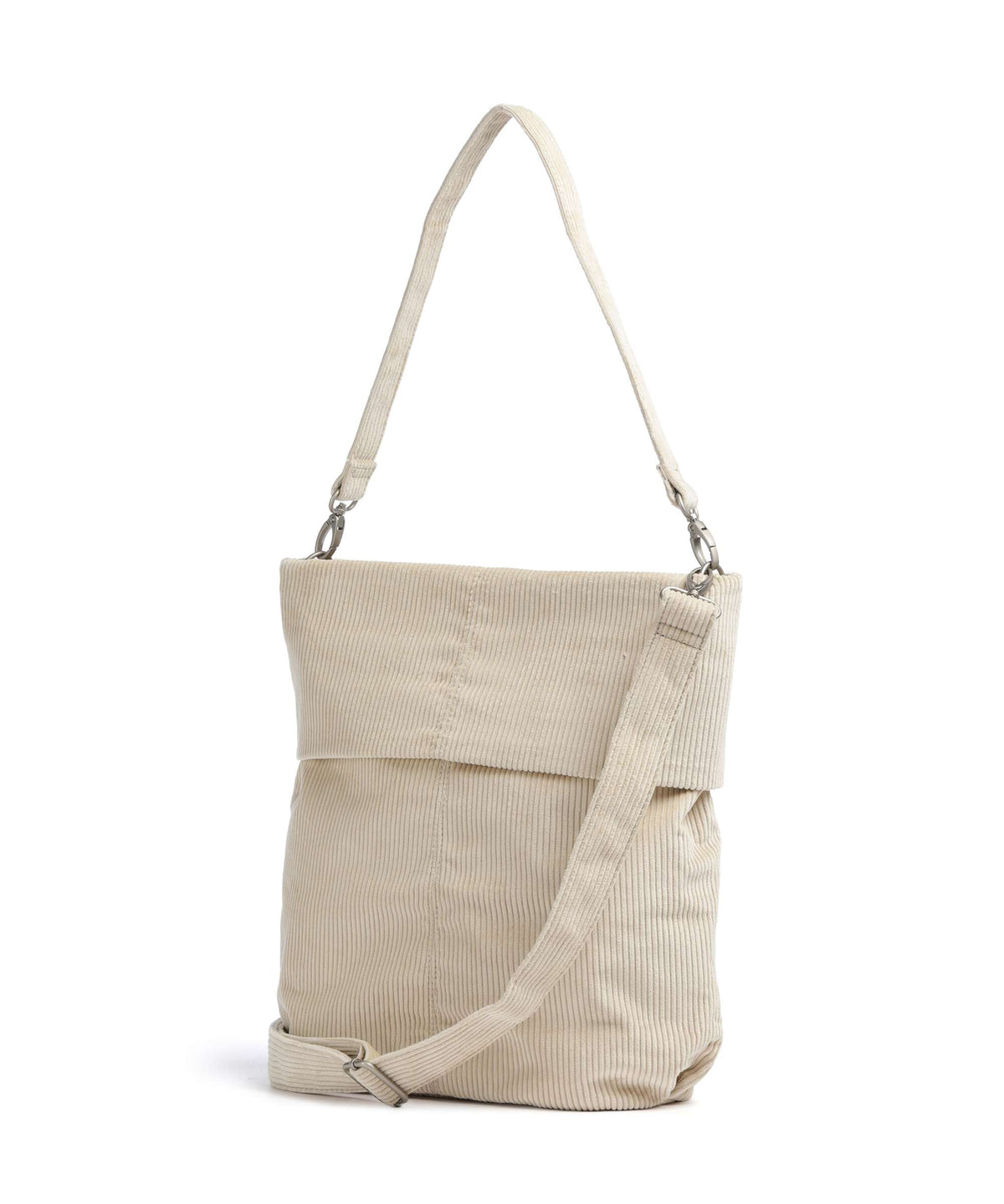 Zwei Mademoiselle.M M12 Hobo bag cord/creme