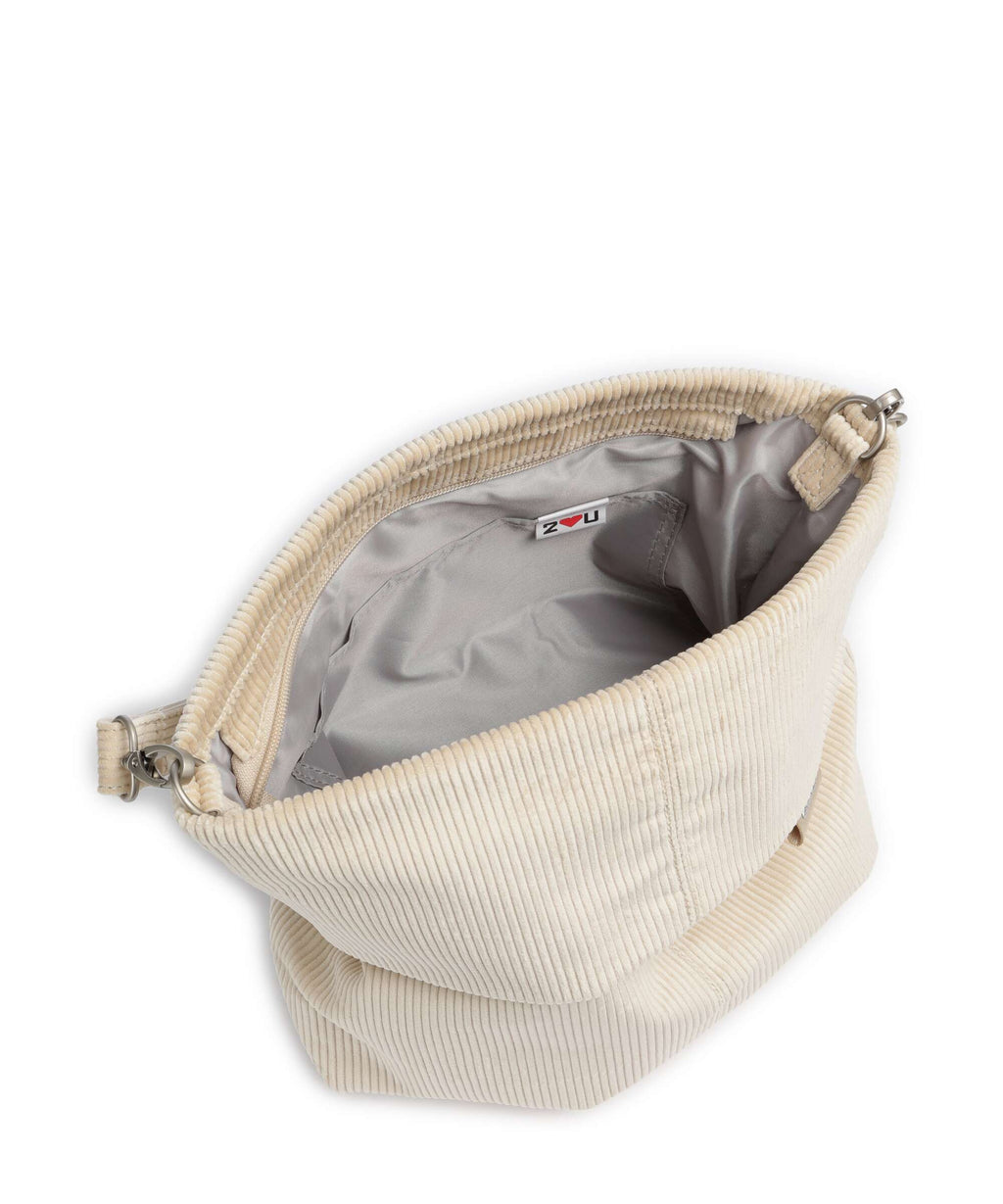 Zwei Mademoiselle.M M12 Hobo bag cord/creme
