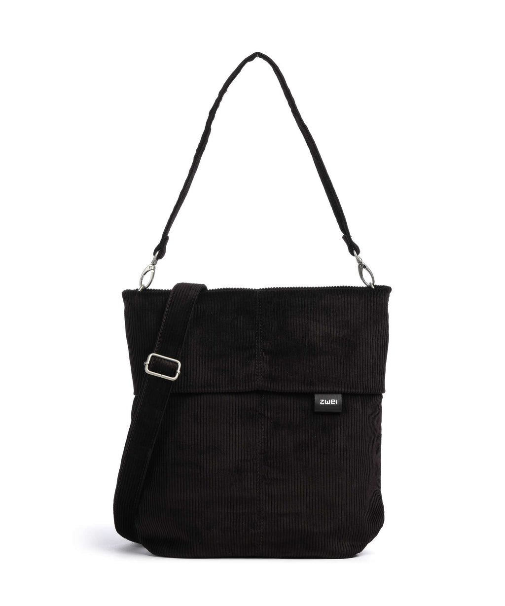 Zwei Mademoiselle.M M12 Hobo bag cord/espresso