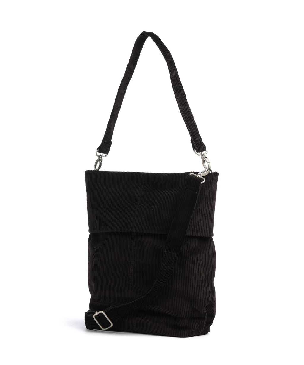 Zwei Mademoiselle.M M12 Hobo bag cord/espresso