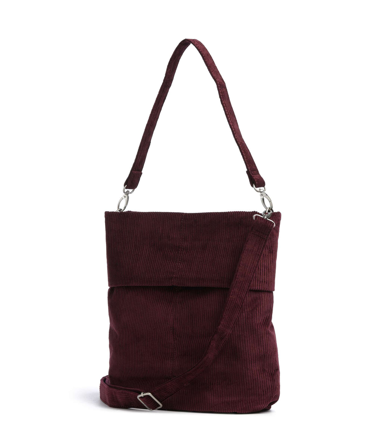 Zwei Mademoiselle.M M12 Hobo bag cord/bordeaux