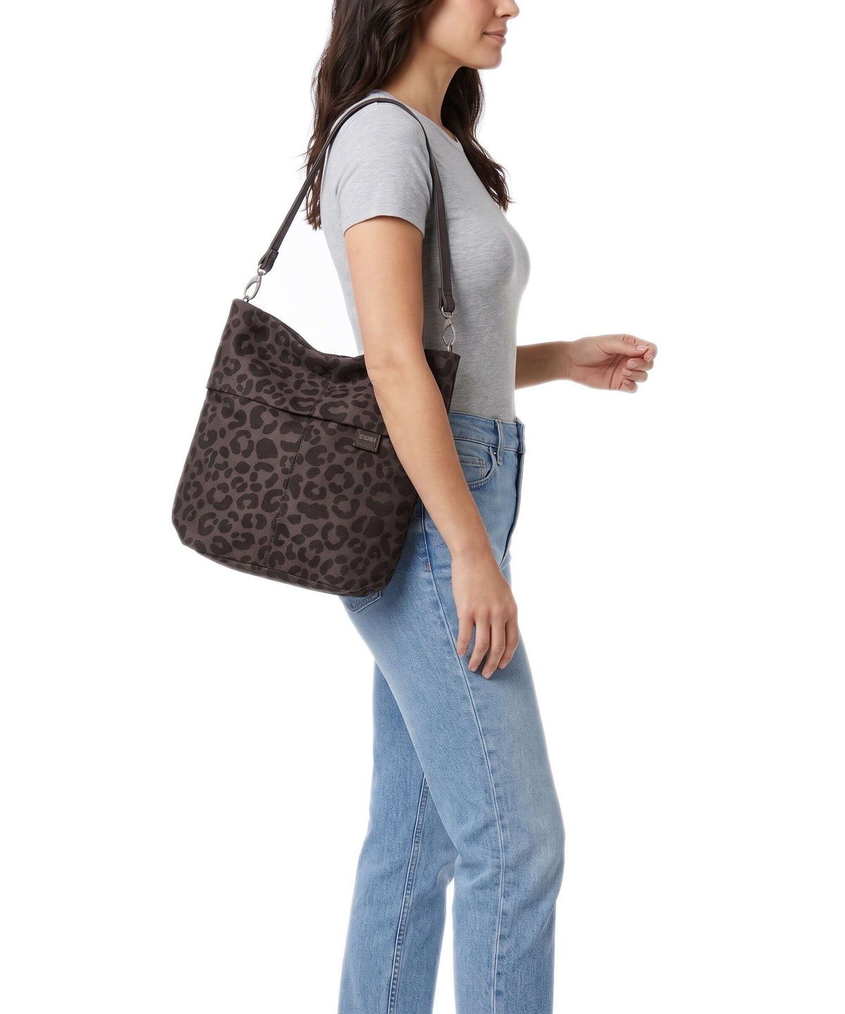 Zwei Mademoiselle.M M12 Hobo bag leo/brown